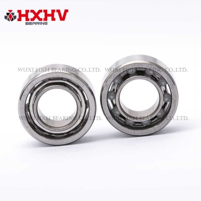 ХКСХВ хибридни керамички лежај 683 са челичним прстеновима од 10 ЗрО2 куглица и челичним држачем круне