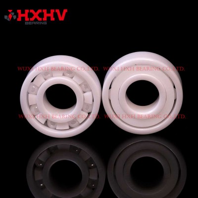 HXHV 全陶瓷球轴承 698,带 8 个 ZrO2 球和 PTFE 保持架