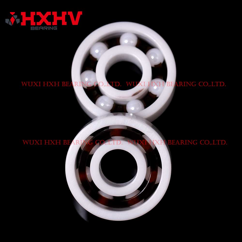 Chinese wholesale Bearing Motor - HXHV full ceramic ball bearings 608 with 7 ZrO2 balls and nylon retainer – Hxh