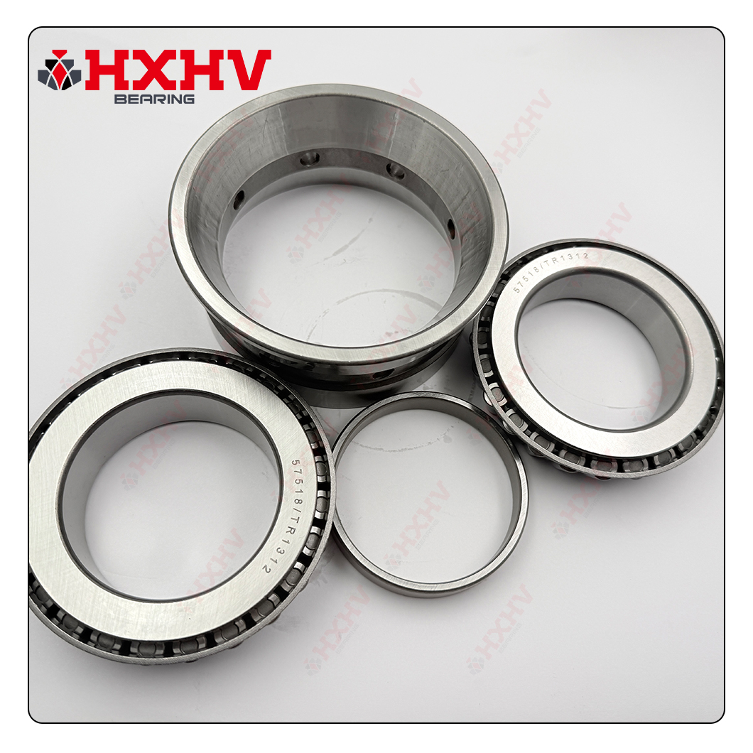 57518TR1312 Size 70.3x117x64.5 mm HXHV Double Row Chrome Steel Taper Roller Bearing (3)