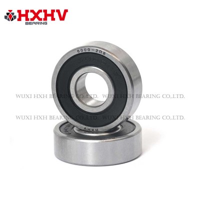6000-2RS with size 10x26x8 mm – HXHV Deep Groove Ball Bearing