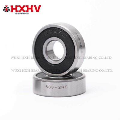 608-2RS with size 8x22x7 mm- HXHV Deep Groove Ball Bearing