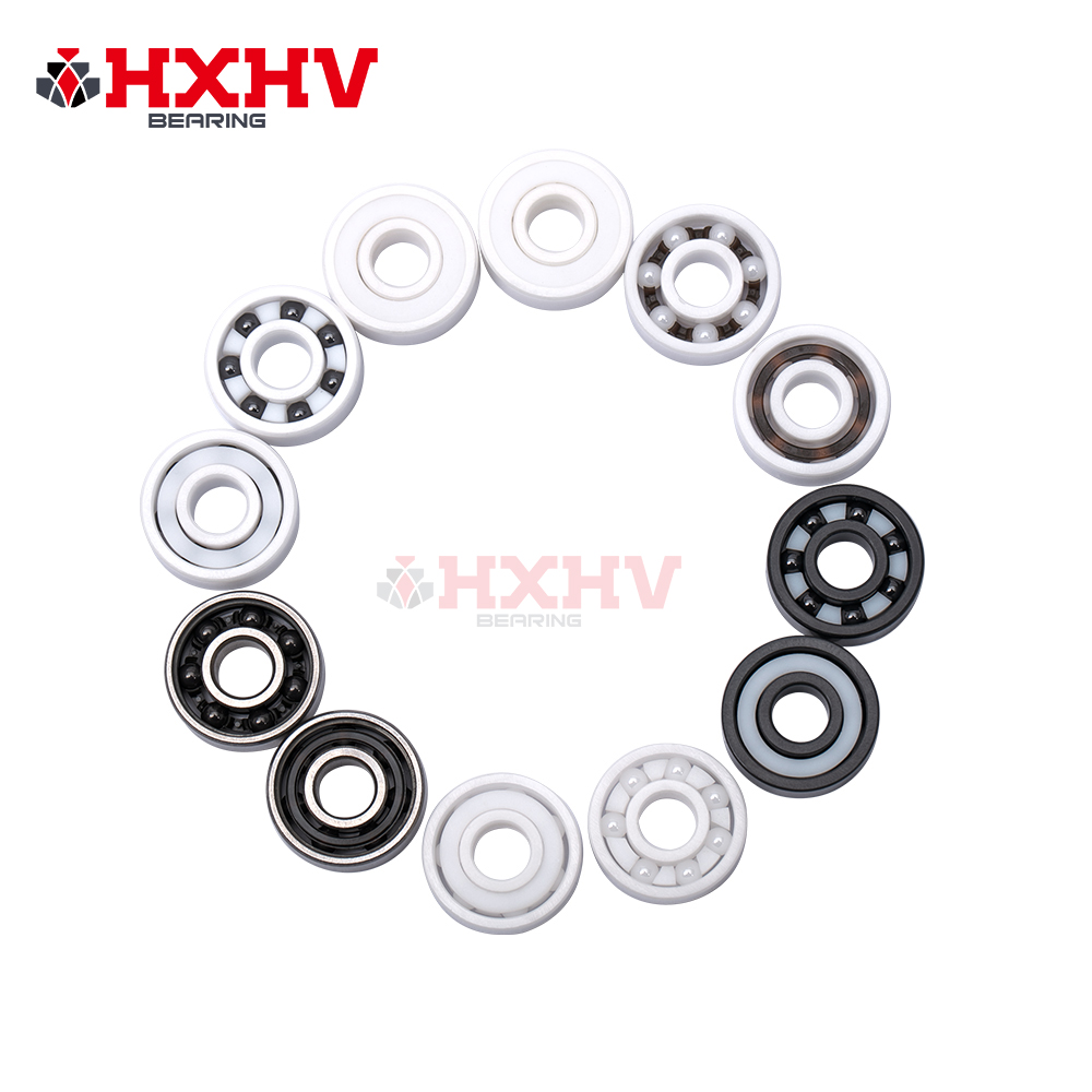 608 HXHV China Supplier Full Si3N4 ZrO2 Ceramic Ball Bearing (1)