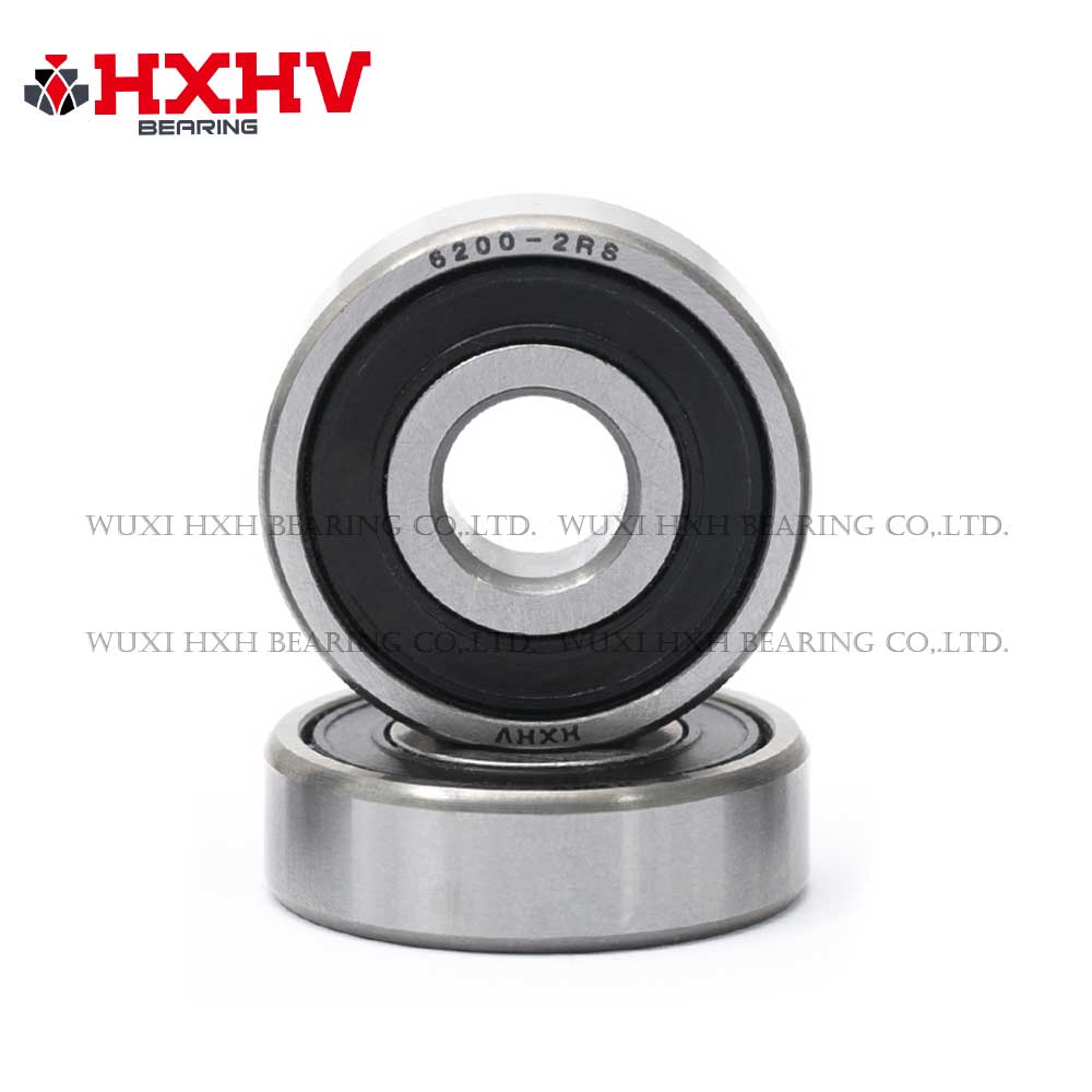 6200-2RS with size 10x30x9 mm- HXHV Deep Groove Ball Bearing (2)