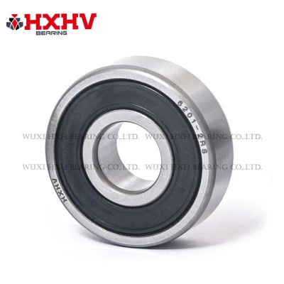 6201-2RS with size 12x32x10 mm- HXHV Deep Groove Ball Bearing