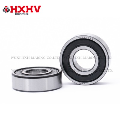 କଳା ଧାର ସହିତ 6202-2rs - Hxhv ଗଭୀର ଗ୍ରୋଭ୍ ବଲ୍ ବହନ କରୁଥିବା |