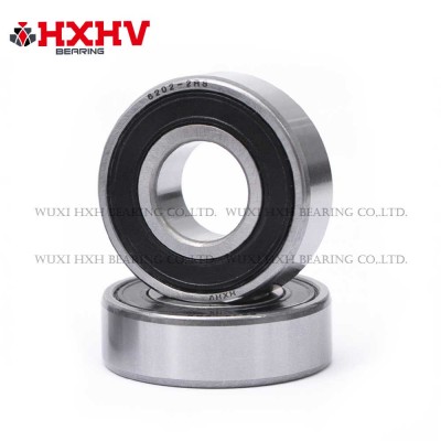 6202-2RS with size 15x35x11 mm – HXHV Deep Groove Ball Bearing