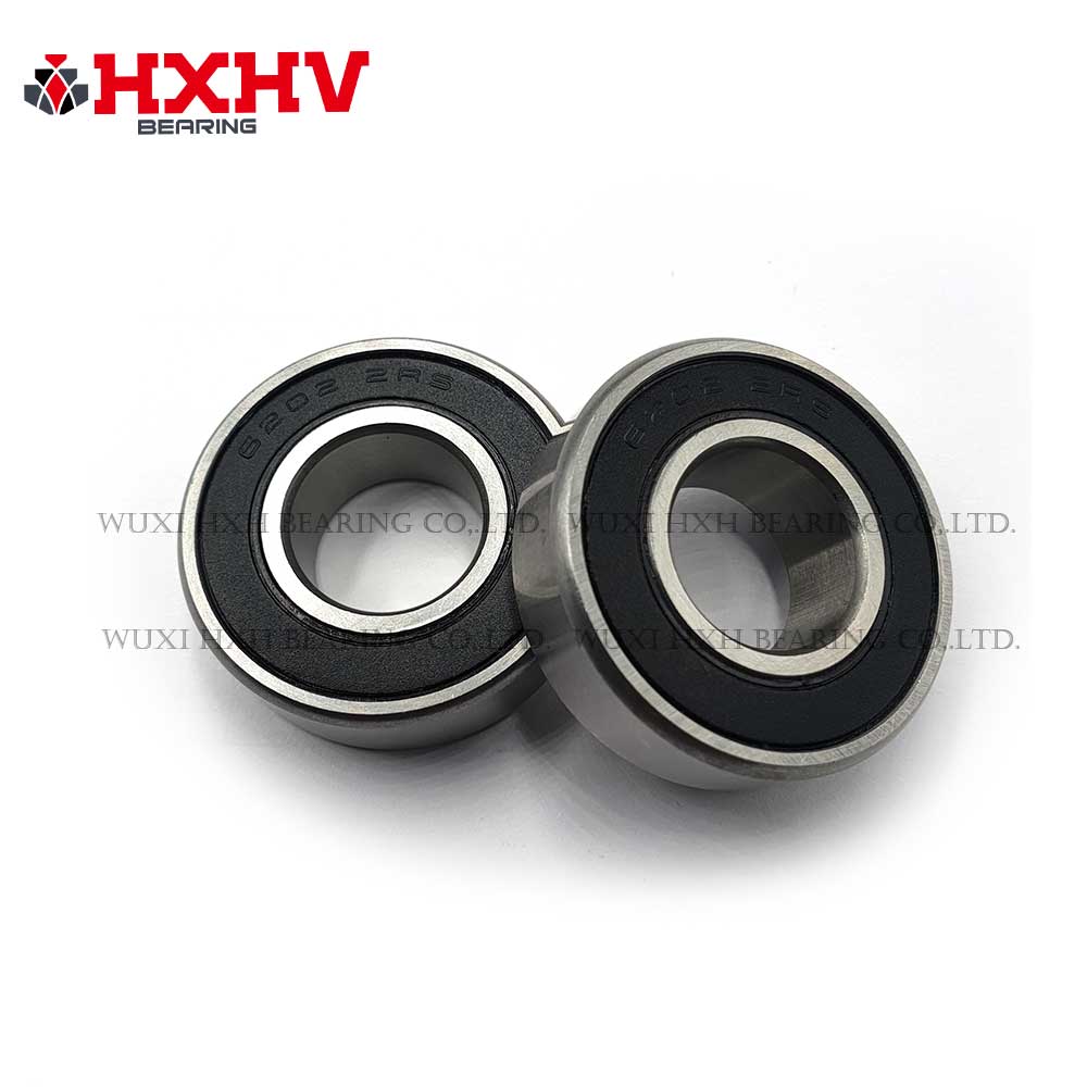 6202-2RS with size 15x35x11 mm – HXHV Deep Groove Ball Bearing