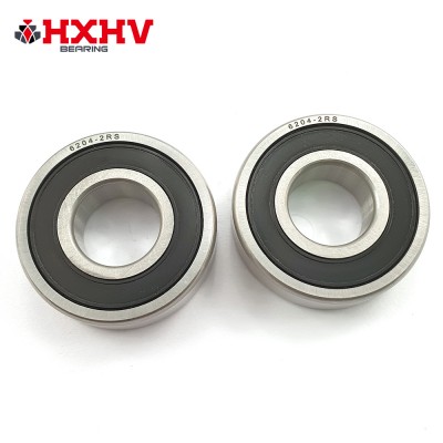 $0.29/יחידה 6204-2RS עם גודל 20x47x14 מ"מ- מיסב חריץ עמוק HXHV