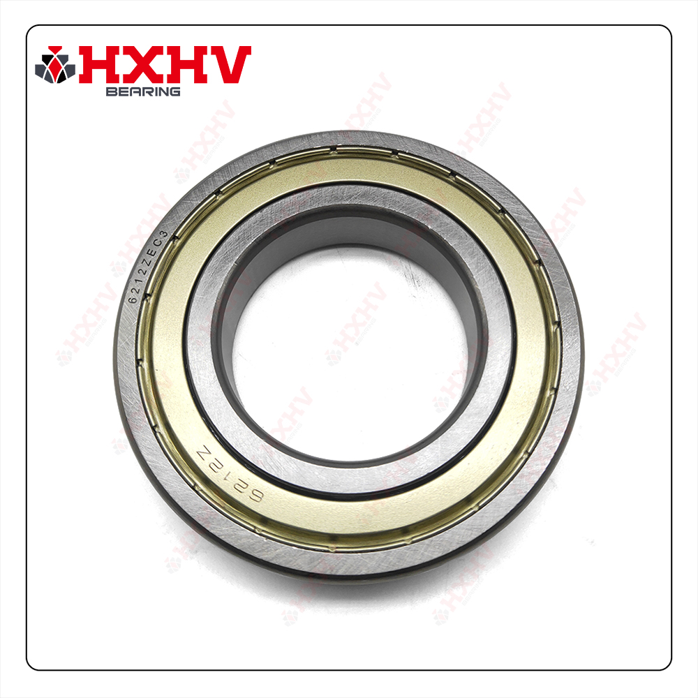 6212ZE C3 Size 60x110x22 mm HXHV Single Row Chrome Steel Deep Groove Ball Bearing
