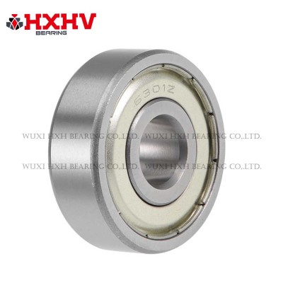 6301zz，尺寸 12x37x12 mm – HXHV 深沟球轴承