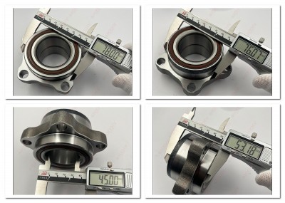 BTF1125 Kit cuscinetti ruota in acciaio cromato HXHV da 45x78x53 mm