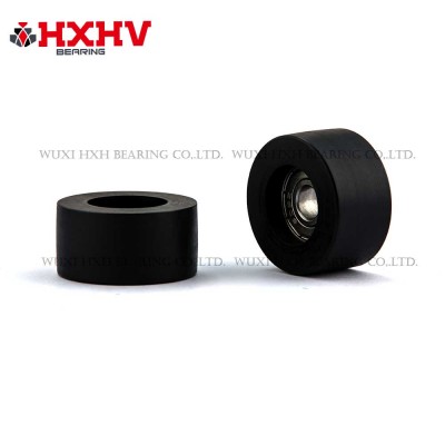 HXHV black rubber wheels