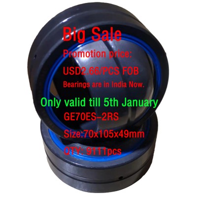 $2.66/pcs GE70ES-2RS Urgent Selling big sale discount only for India Market
