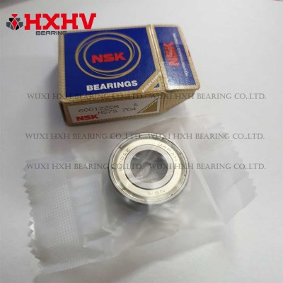 6001zz hamwe nubunini 12x28x8 mm - nsk umupira wimbitse wimbitse