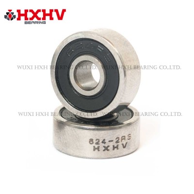 624-2RS with size 4x13x5 mm- HXHV Deep Groove Ball Bearing