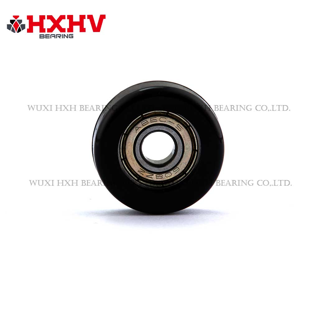 HXHV black sliding gate roller wheelsHxh Bearing Co., Ltd.