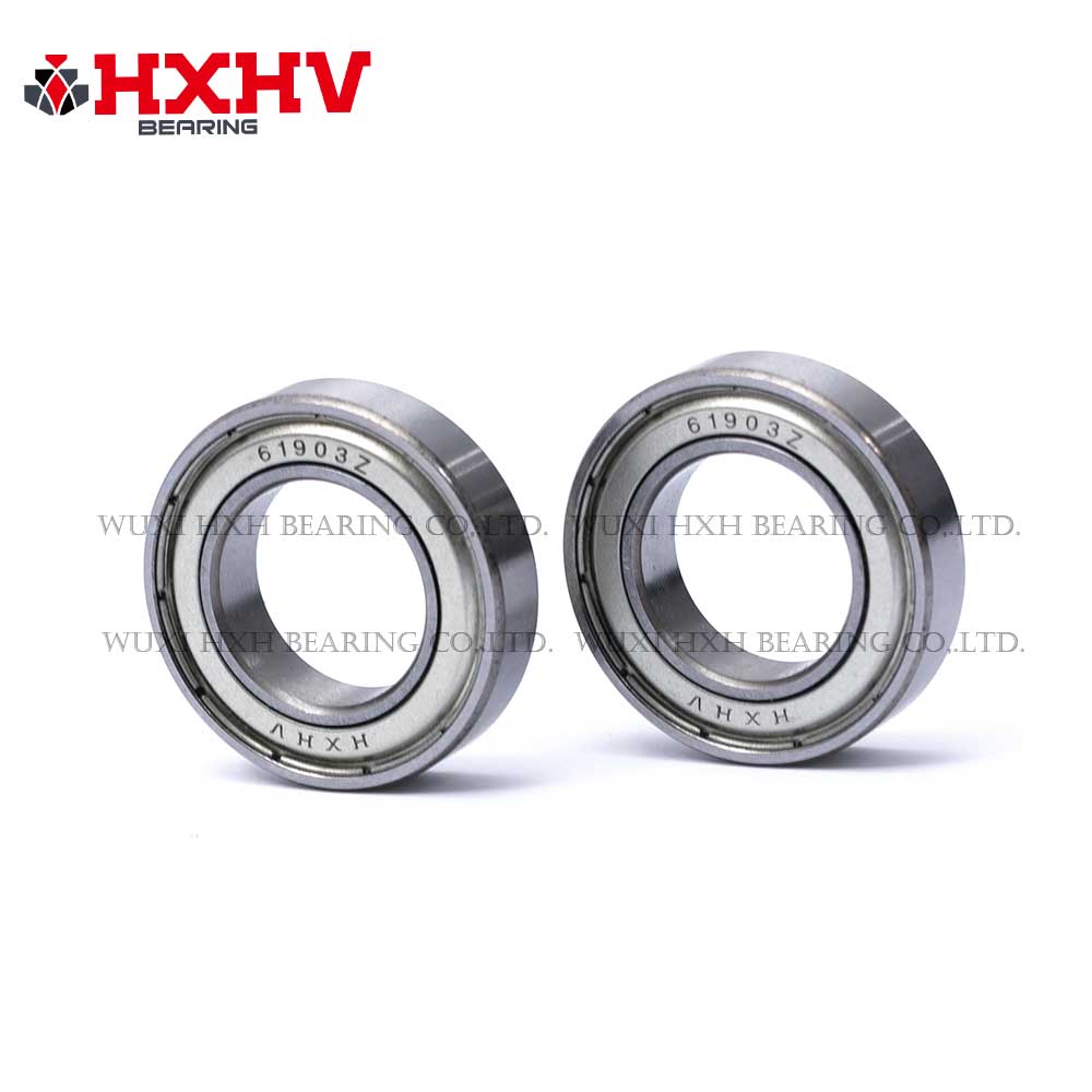 HXHV chrome steel ball bearing 61903 zz with size 17x30x7 mm