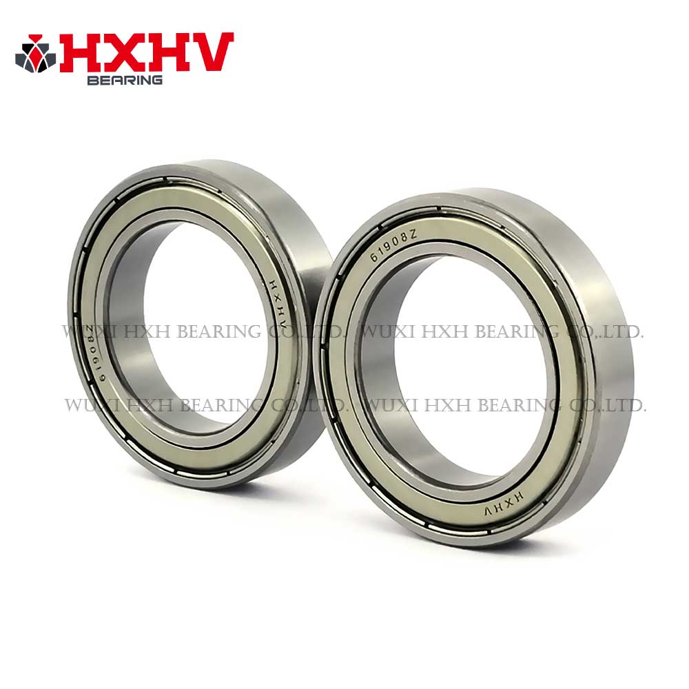 HXHV chrome steel ball bearing 61908zz with size 40x62x12 mm (1)