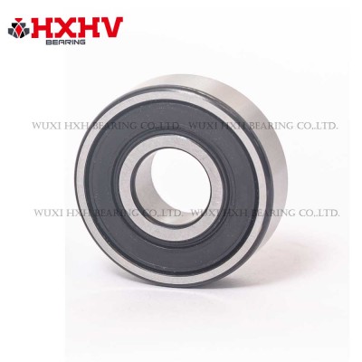 6201-2RS with black edge- HXHV Deep Groove Ball Bearing
