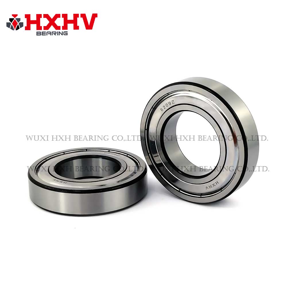 HXHV chrome steel ball bearing 6209zz  with black edge (1)