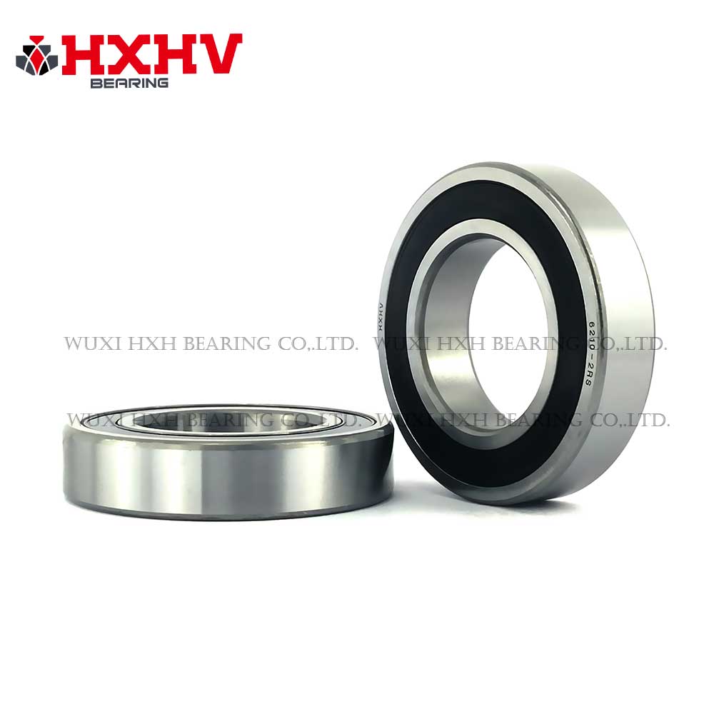 HXHV chrome steel ball bearing 6210-2RS with size 50x90x20 mm (1)