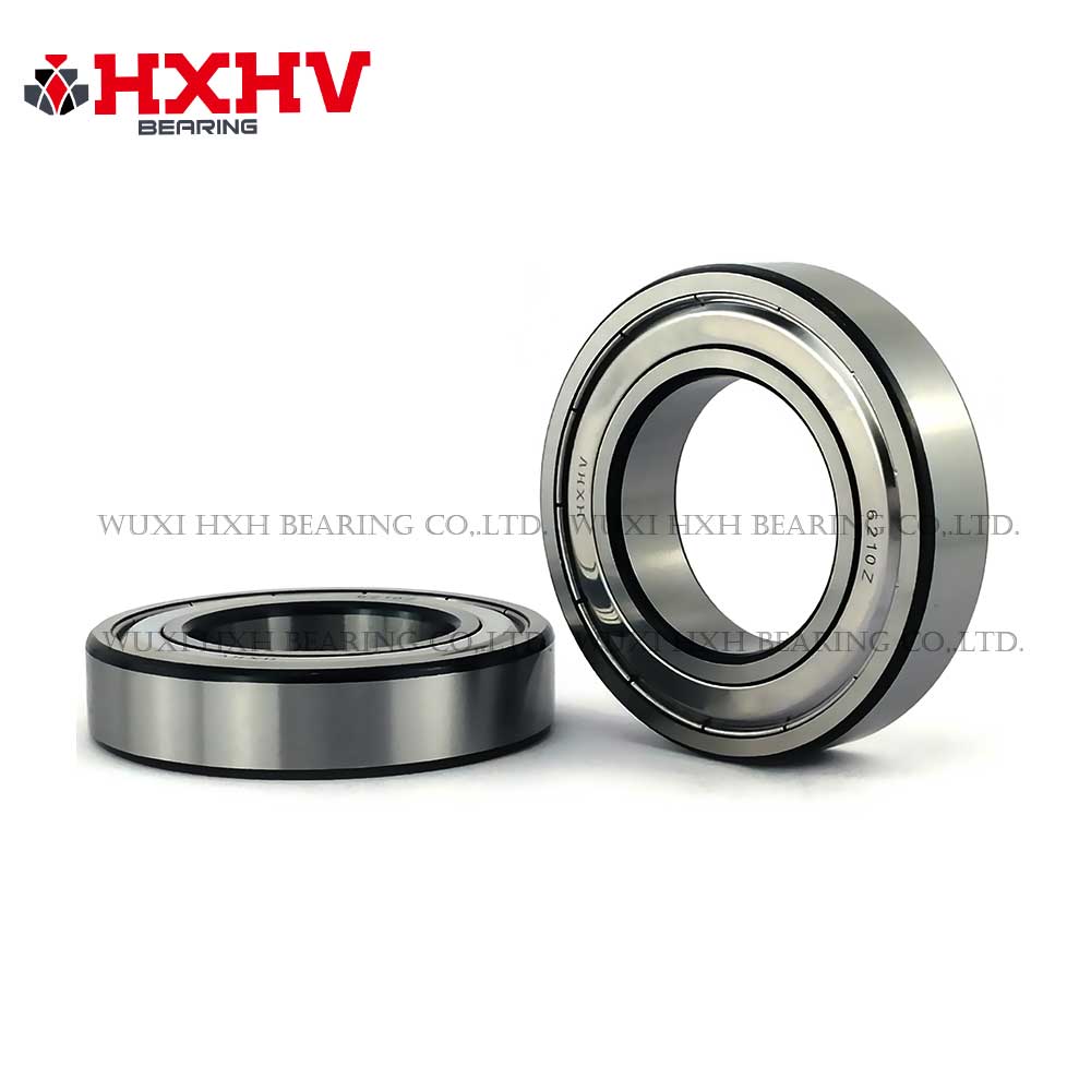 HXHV chrome steel ball bearing 6210zz with black edge (1)