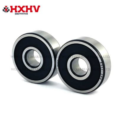 6301-2RS 带黑边 – HXHV 深沟球轴承