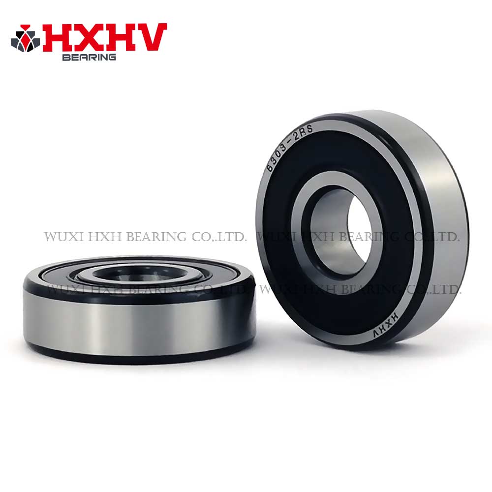 Καλύτερης ποιότητας 6803 Ceramic Bearing - 6303-2RS με μαύρη άκρη – HXHV Deep Groove Ball Bearing – HXHV