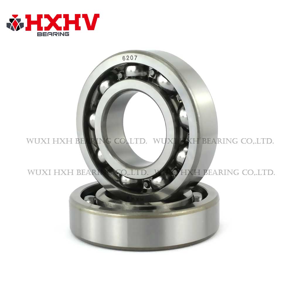 HXHV chrome steel ball bearings 6207 without sealed.  (1)