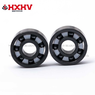 HXHV бүрэн керамик бөмбөлөг холхивч si3n4 608 PTFE тогтоогчтой, 8х22х7 мм хэмжээтэй