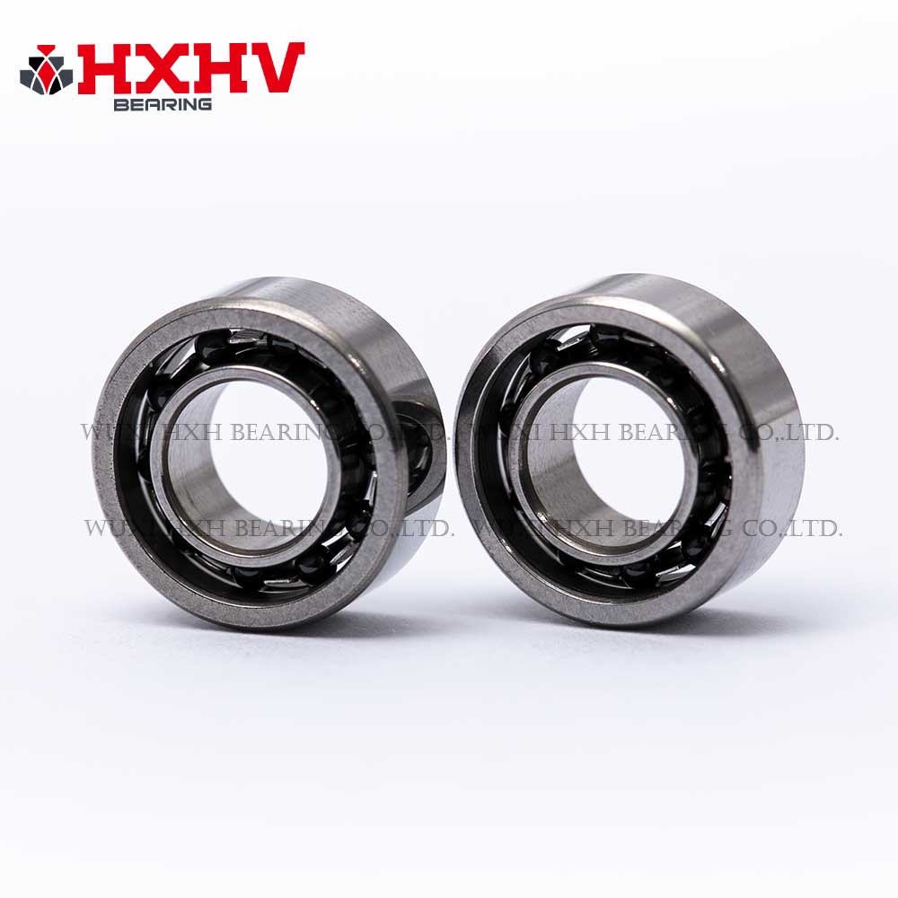 HXHV hybrid ceramic bearing R188 with steel crown retainer and 10 si3n4 balls (5)