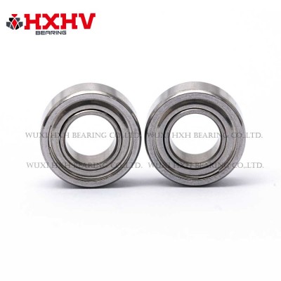 HXHV hybrid keramiskt lager R188 med stålskärm och storlek 6,35×12,7×4,762 mm