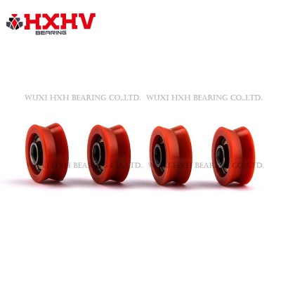 HXHV 红色推拉纱门滚轮