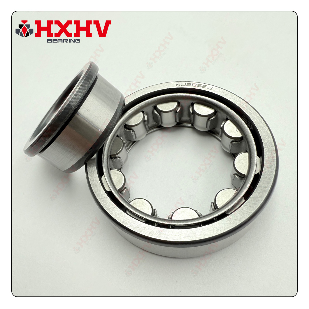 NJ205EJ Size 25x52x15 mm HXHV Single Row Chrome Steel Cylindrical Roller Bearing (5)