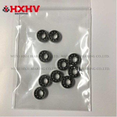 HXHV Hybrid Bearing R188 nga adunay ss rings & double ribbon retainer & 10 zro2 balls